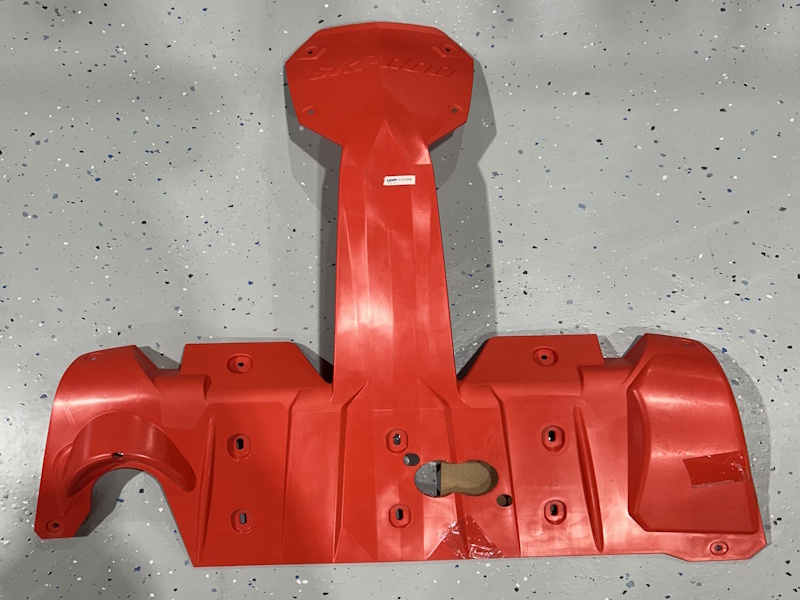 SKI-DOO SKID PLATE 860201032 FOR XS OR XM CHASSIS